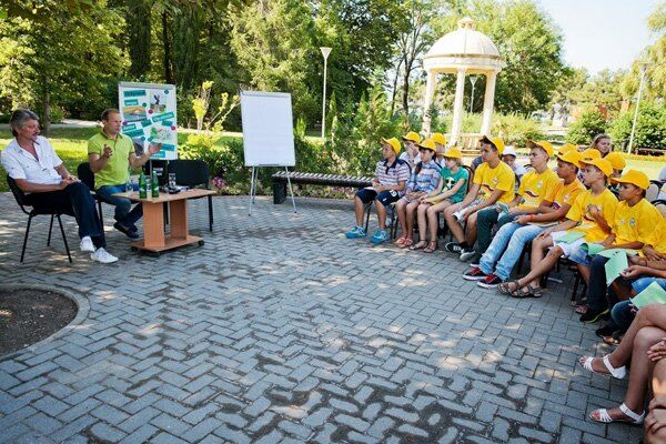 Английский отряд Полиглот в Орленке